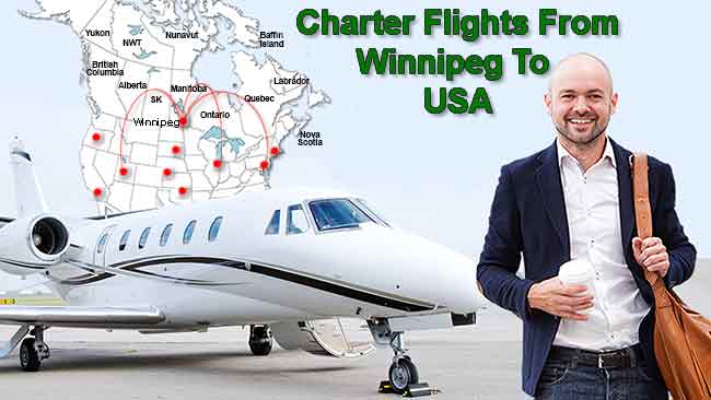 charter flights from Winnipeg to USA